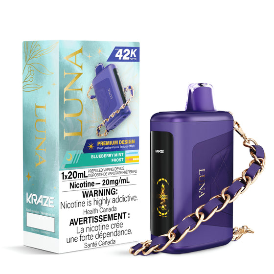 KRAZE LUNA 42K PUFFS (EXCISE AB) Vape Pulse KRAZE LUNA 42K PUFFS (EXCISE AB) Vape Pulse