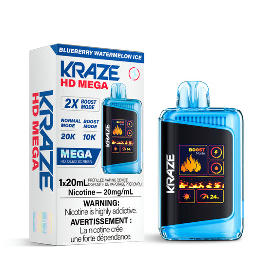 Kraze HD Mega 20K Puffs