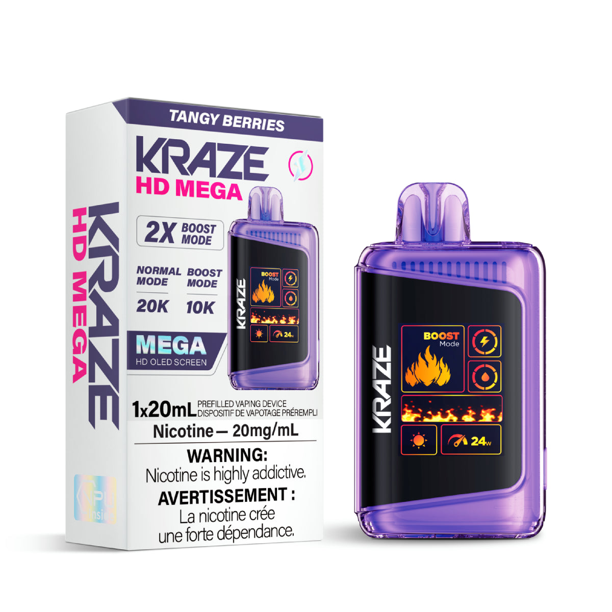 Kraze HD Mega 20K Puffs