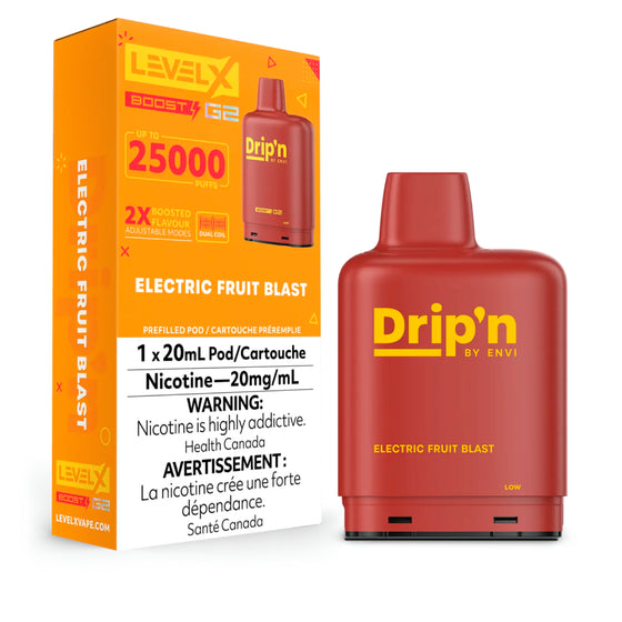 LEVEL X DRIP'N BOOST G2 25K PUFFS (Excise AB)