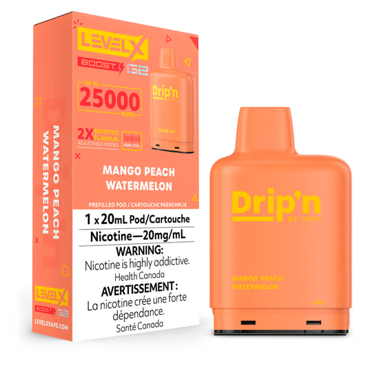 LEVEL X DRIP'N BOOST G2 25K PUFFS (Excise AB)