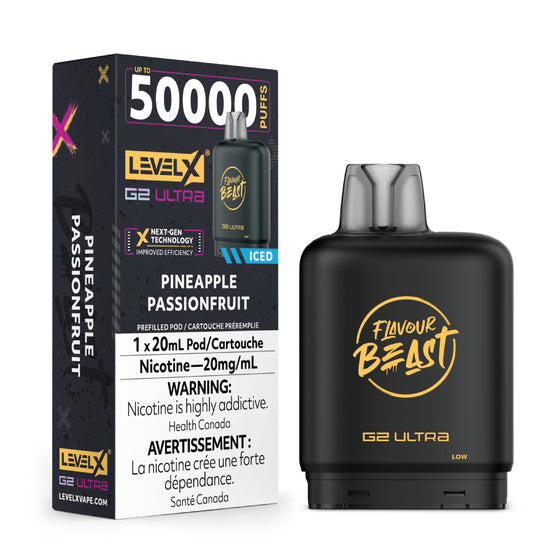 LEVEL X FLAVOUR BEAST G2 ULTRA 50K PUFFS (EXCISE AB)
