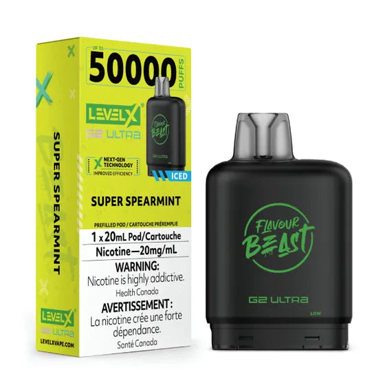 LEVEL X FLAVOUR BEAST G2 ULTRA 50K PUFFS (EXCISE AB)