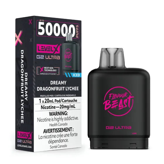 LEVEL X FLAVOUR BEAST G2 ULTRA 50K PUFFS (EXCISE AB)