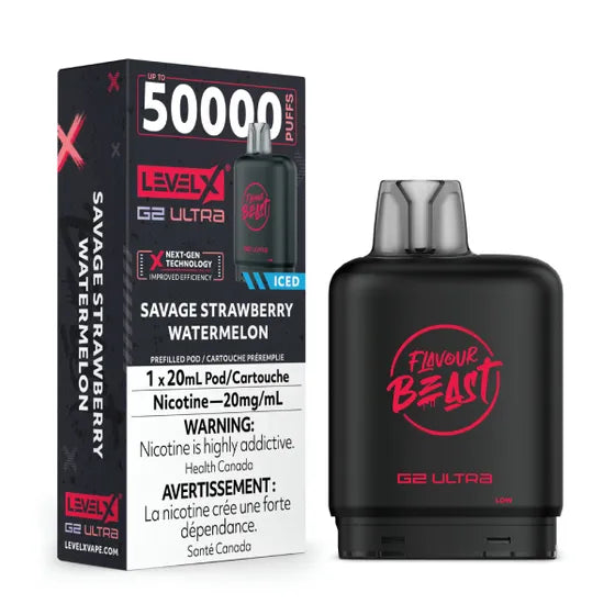 LEVEL X FLAVOUR BEAST G2 ULTRA 50K PUFFS (EXCISE AB)
