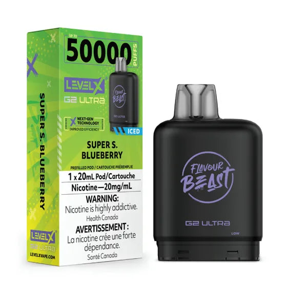 LEVEL X FLAVOUR BEAST G2 ULTRA 50K PUFFS (EXCISE AB)
