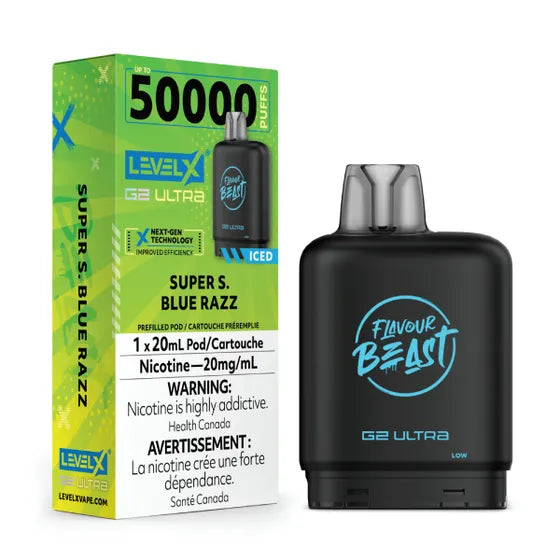 LEVEL X FLAVOUR BEAST G2 ULTRA 50K PUFFS (EXCISE AB)