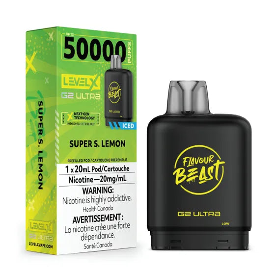 LEVEL X FLAVOUR BEAST G2 ULTRA 50K PUFFS (EXCISE AB)