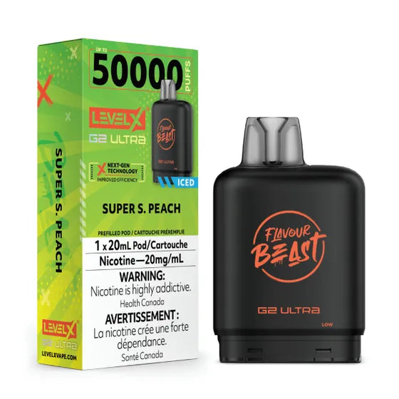 LEVEL X FLAVOUR BEAST G2 ULTRA 50K PUFFS (EXCISE AB)