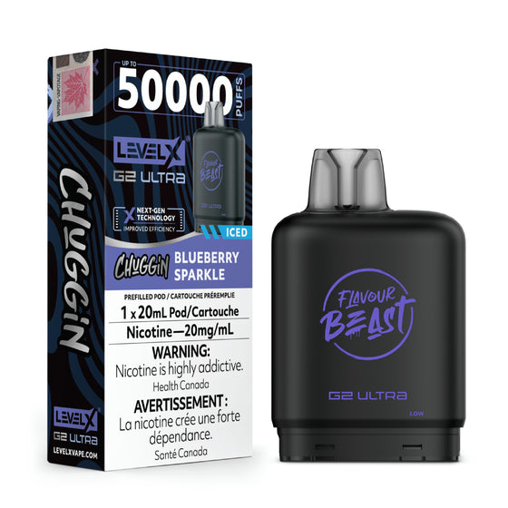 LEVEL X FLAVOUR BEAST G2 ULTRA 50K PUFFS (EXCISE AB)