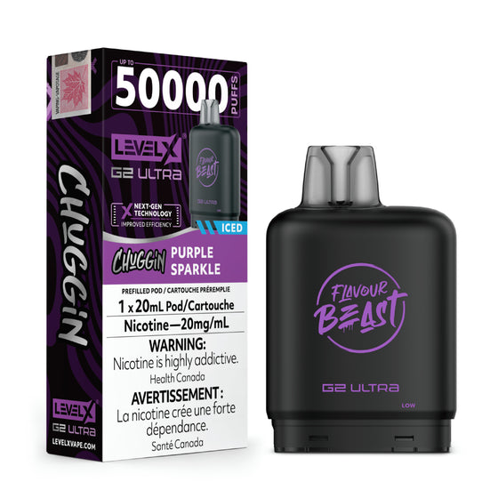 LEVEL X FLAVOUR BEAST G2 ULTRA 50K PUFFS (EXCISE AB)