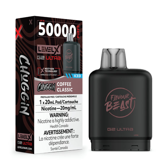 LEVEL X FLAVOUR BEAST G2 ULTRA 50K PUFFS (EXCISE AB)