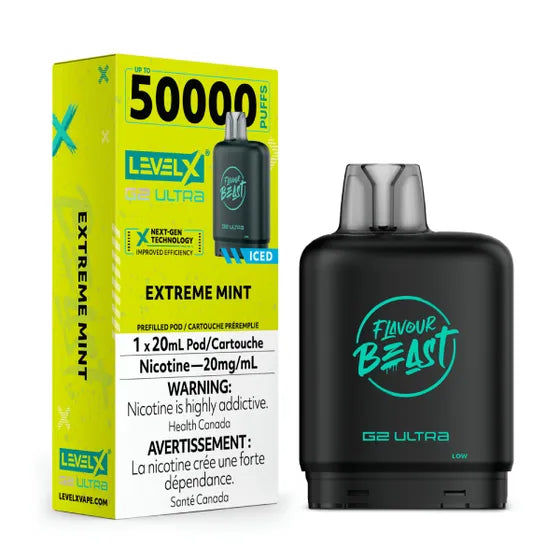 LEVEL X FLAVOUR BEAST G2 ULTRA 50K PUFFS (EXCISE AB)