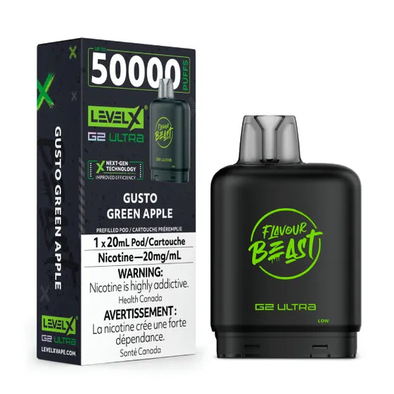 LEVEL X FLAVOUR BEAST G2 ULTRA 50K PUFFS (EXCISE AB)