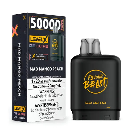 LEVEL X FLAVOUR BEAST G2 ULTRA 50K PUFFS (EXCISE AB)