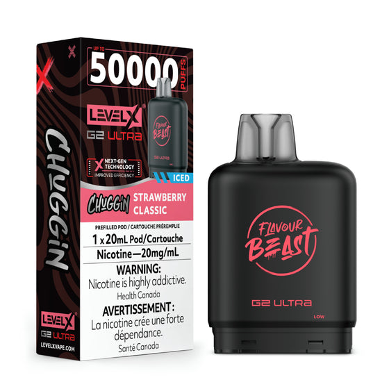 LEVEL X FLAVOUR BEAST G2 ULTRA 50K PUFFS (EXCISE AB)