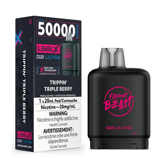 LEVEL X FLAVOUR BEAST G2 ULTRA 50K PUFFS (EXCISE AB)