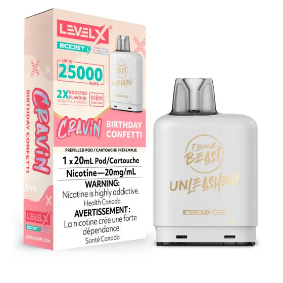 LEVEL X FLAVOUR BEAST UNLEASHED BOOST 25K PUFFS