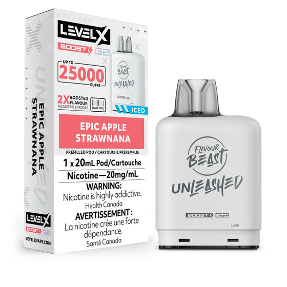 LEVEL X FLAVOUR BEAST UNLEASHED BOOST 25K PUFFS