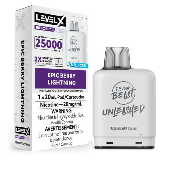 LEVEL X FLAVOUR BEAST UNLEASHED BOOST 25K PUFFS