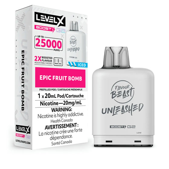 LEVEL X FLAVOUR BEAST UNLEASHED BOOST 25K PUFFS