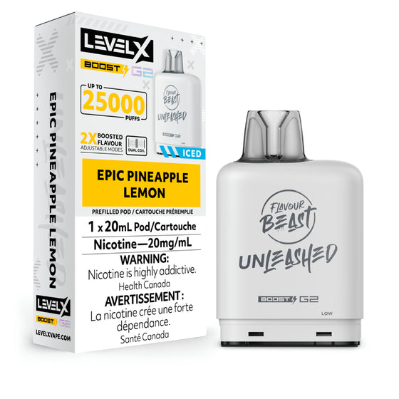 LEVEL X FLAVOUR BEAST UNLEASHED BOOST 25K PUFFS