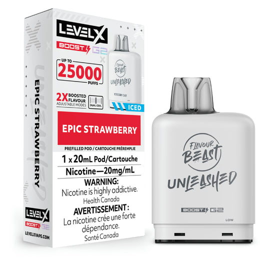 LEVEL X FLAVOUR BEAST UNLEASHED BOOST 25K PUFFS