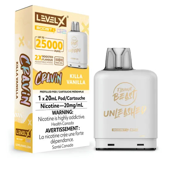 LEVEL X FLAVOUR BEAST UNLEASHED BOOST 25K PUFFS