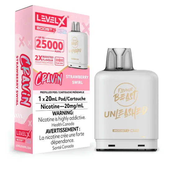 LEVEL X FLAVOUR BEAST UNLEASHED BOOST 25K PUFFS