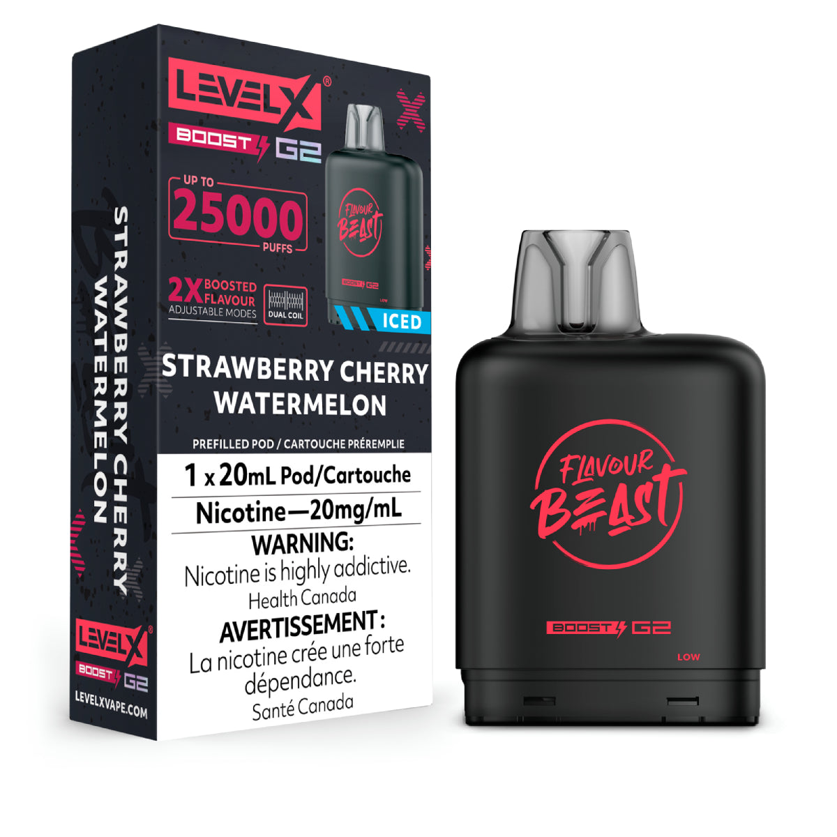 LEVEL X FLAVOUR BEAST BOOST G2 25K PUFFS