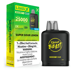 LEVEL X FLAVOUR BEAST BOOST G2 25K PUFFS