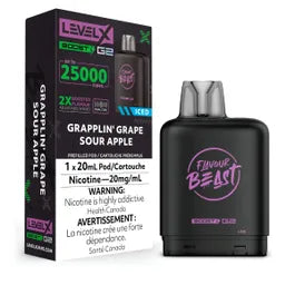 LEVEL X FLAVOUR BEAST BOOST G2 25K PUFFS (Excise AB)