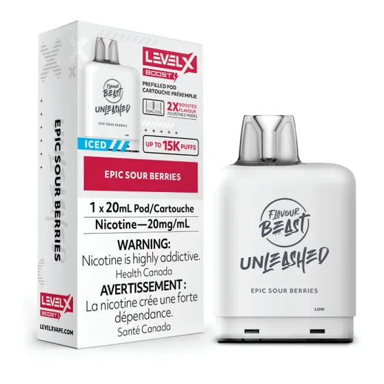 LEVEL X FLAVOUR BEAST UNLEASHED BOOST 25K PUFFS