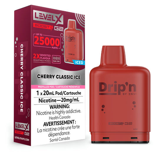 LEVEL X DRIP'N BOOST G2 25K PUFFS