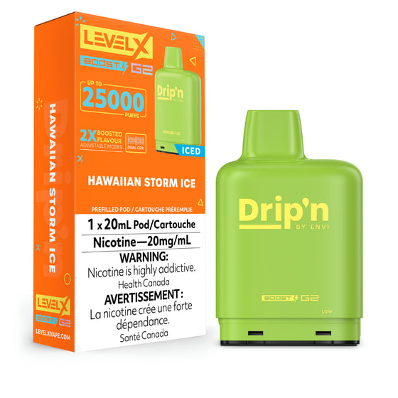 LEVEL X DRIP'N BOOST G2 25K PUFFS