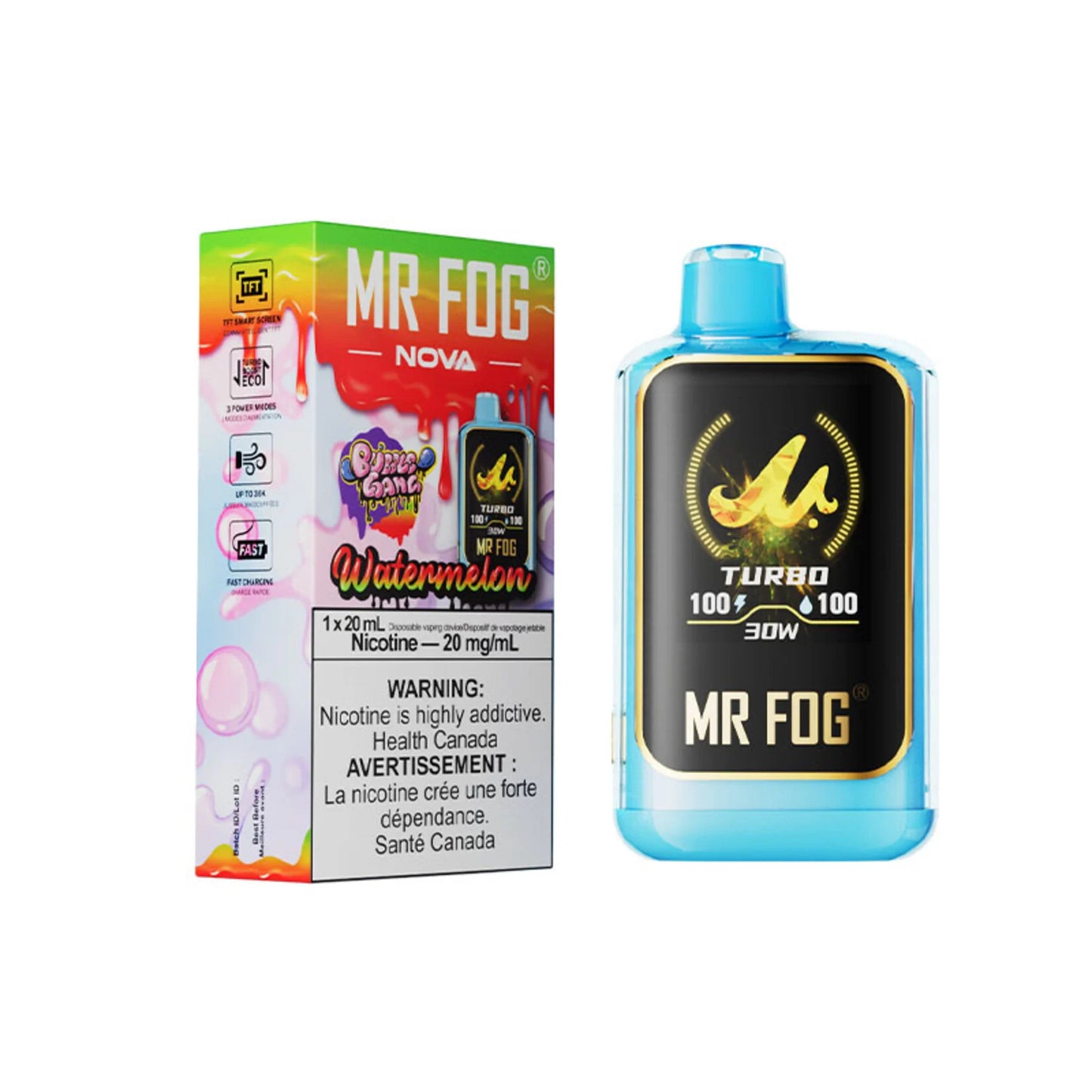 MR FOG NOVA BUBBLE GANG 36K PUFFS (EXCISE AB)