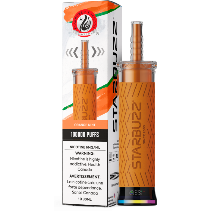 STARBUZZ E-HOSE 100K PUFFS STYLE (EXCISE AB)