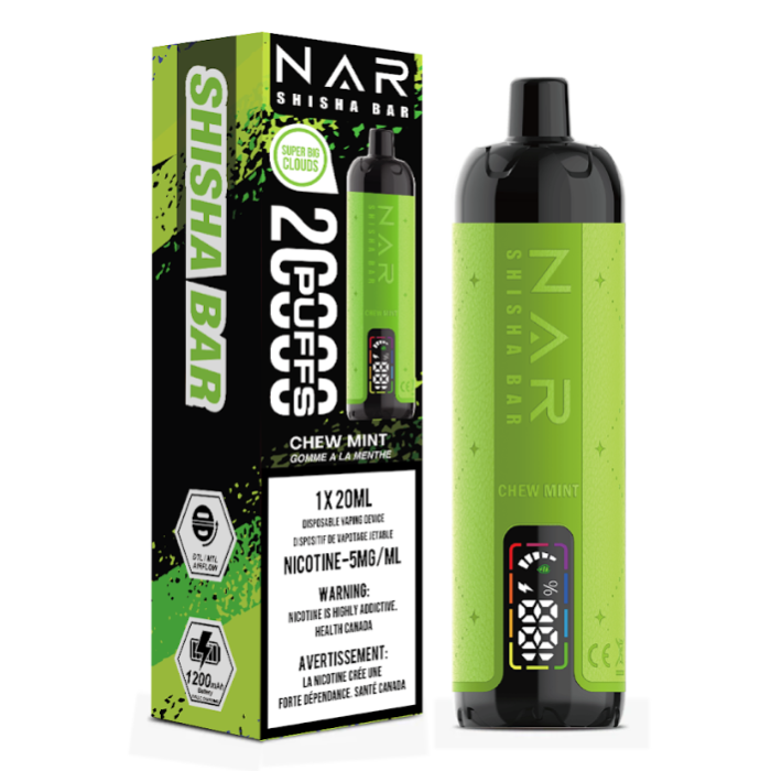 NAR SHISHA BAR 20K PUFFS