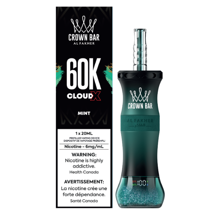AL KFAKHER CROWN BAR CLOUD X 60K PUFFS 6MG (AB)