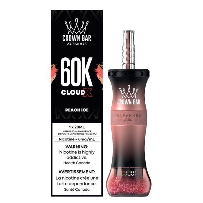 AL KFAKHER CROWN BAR CLOUD X 60K PUFFS 6MG (AB)