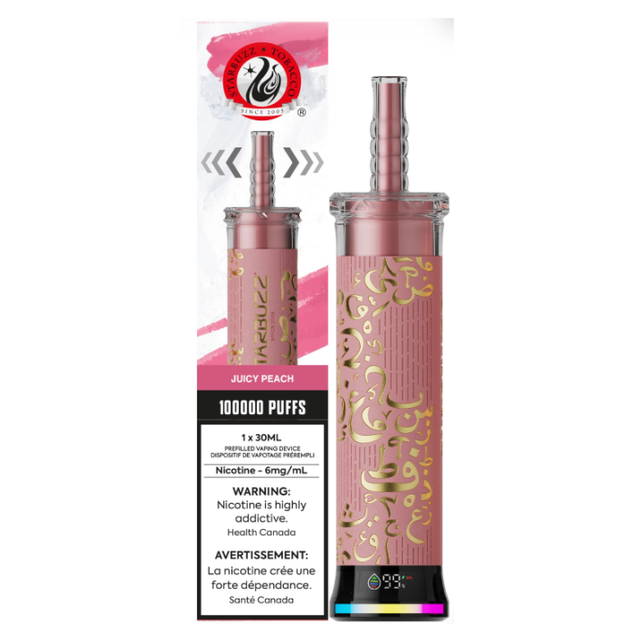 STARBUZZ E-HOSE 100K PUFFS STYLE (EXCISE AB)