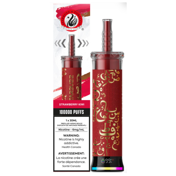 STARBUZZ E-HOSE 100K PUFFS STYLE (EXCISE AB)